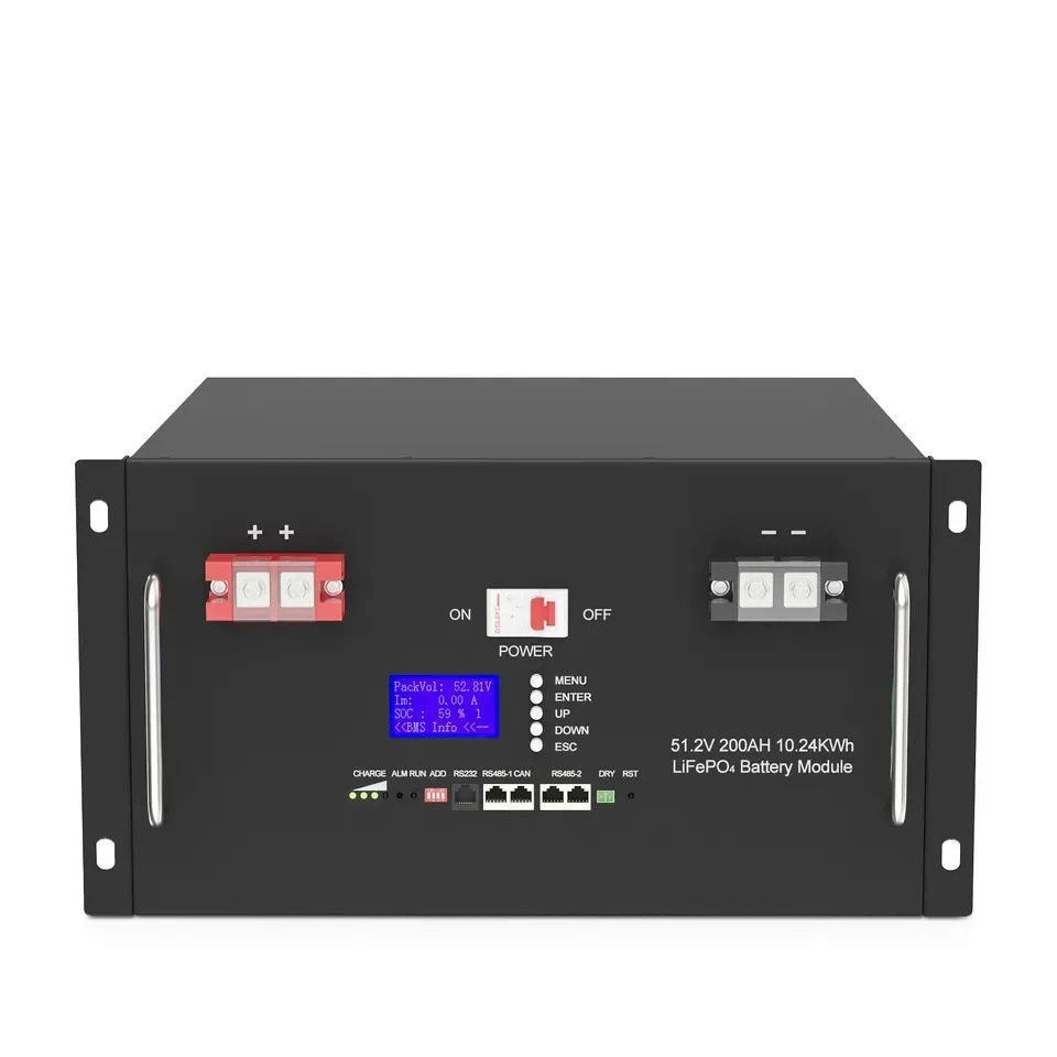 Customizable Household Commercial Battery System 51.2V 10kwh LiFePO4 Lithium Battery Cabinet Industrial Battery