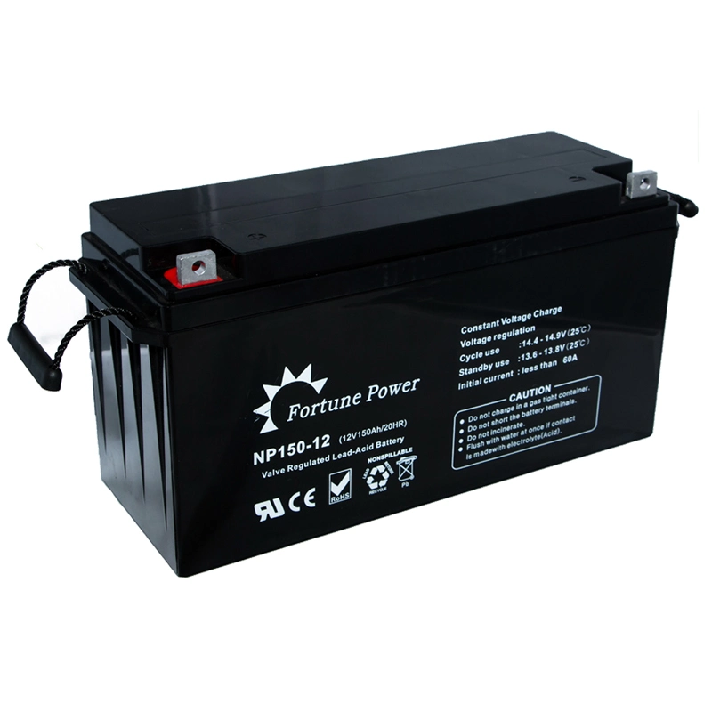 Maintenance Free AGM Gel Battery 12V150ah for UPS Solar Power System