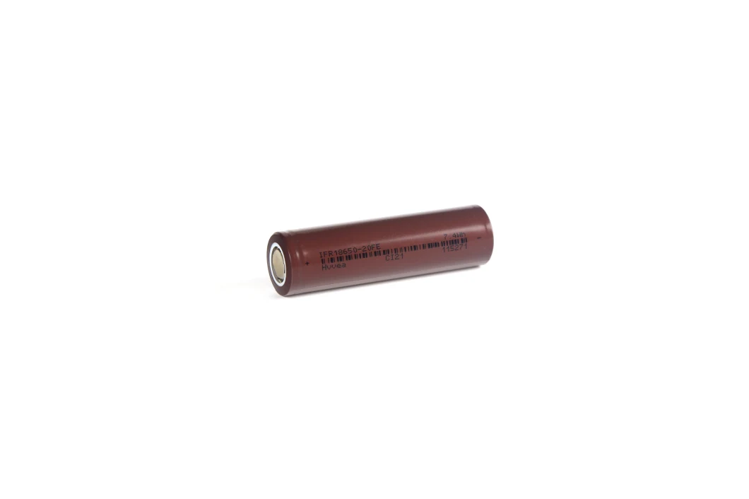 Electric Scooter Cylindrical Lithium Battery Cells 3.2V Discharge Ifr18650 20fe 2000mAh