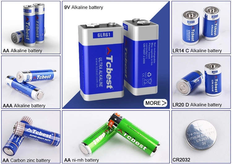 1.5V AG13 Lr44/A76 Alkaline Button Coin Cell Battery for Watch 10 Piece Per Blister Card/ Bulk Package