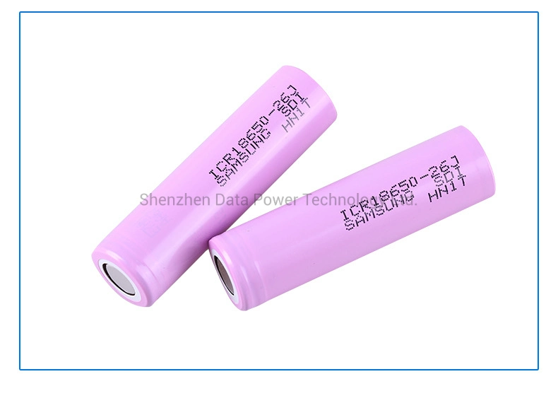 Cylindrical 18650 2900mAh 3.6V 3.7V Li-ion Battery Cell