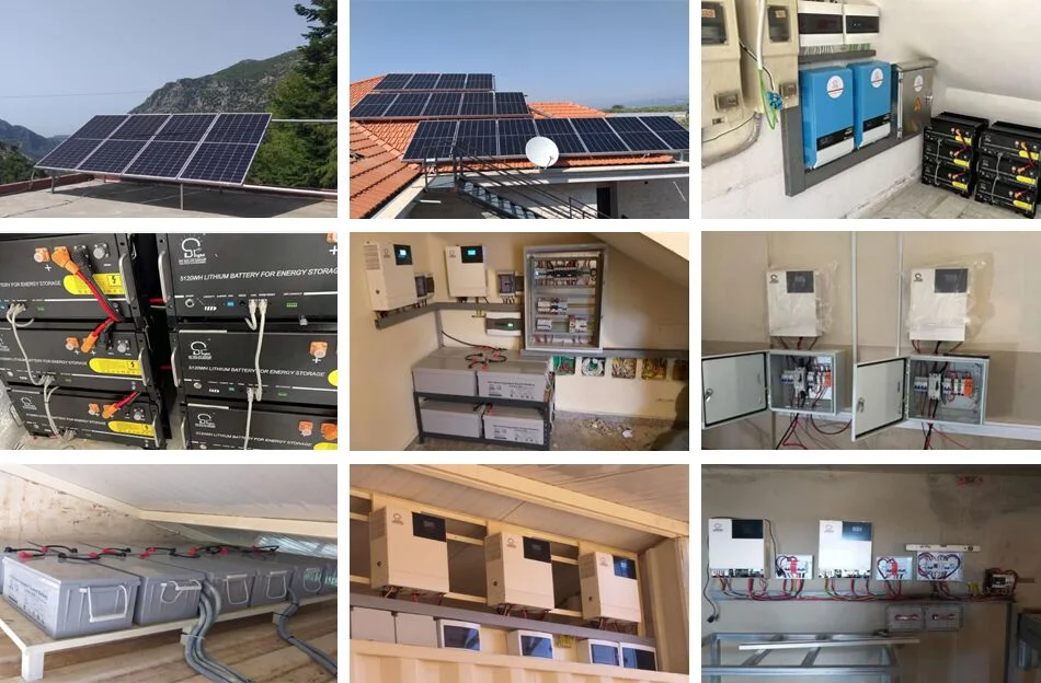 5kw 10kw 15kw 20kw Hybrid off Grid Solar PV Panels Home Lighting Lithium Battery Energy Storage Balcony Power Generator Module System Photovoltaic Kit